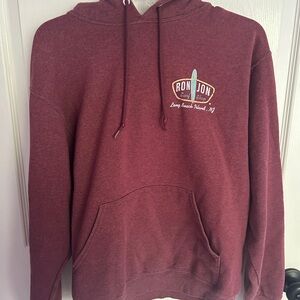 Ron Jon Red Hoodie Sweatshirt